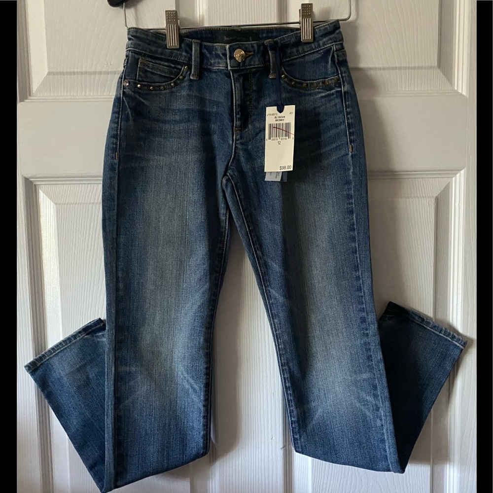 NWT Juicy Couture Girls Elysian Skinny Jeans